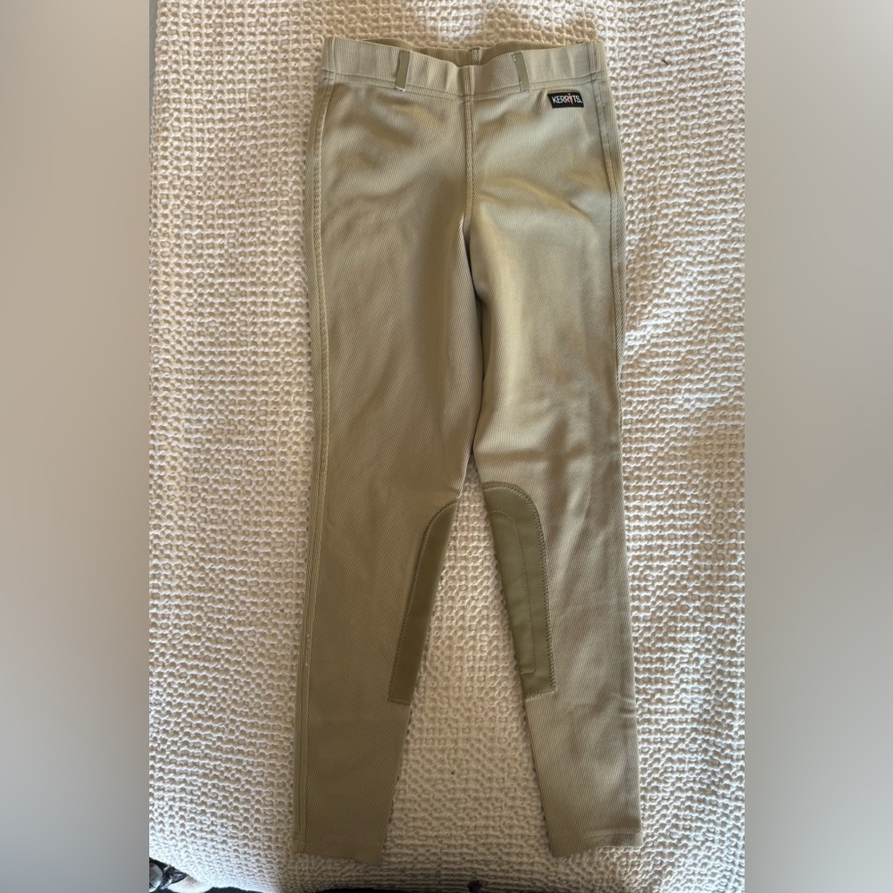 Kids Tan Riding Pants
